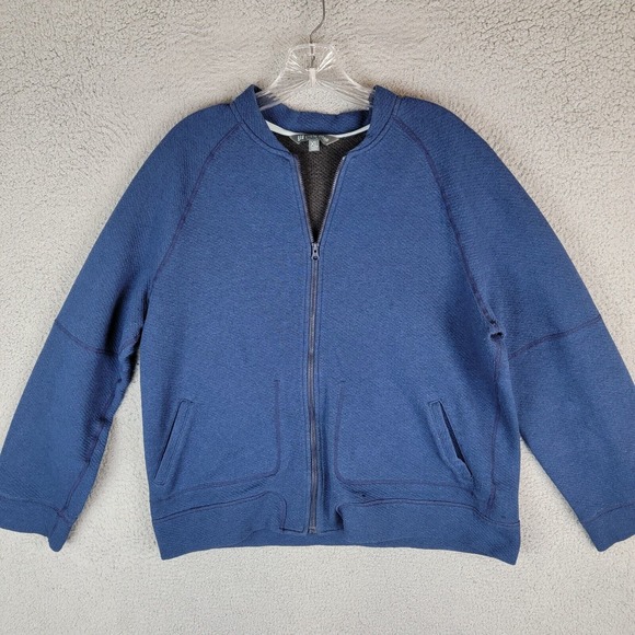 Title Nine Jacket Womens XL Knit Crossover Zip Up - Picture 1 of 11